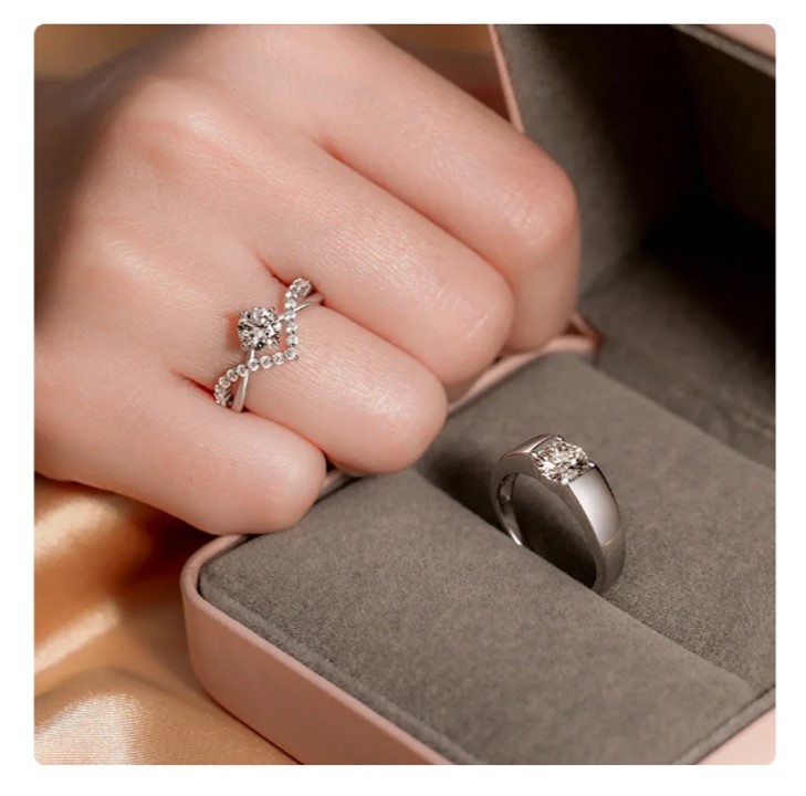 Premium Couple Rings set for Men/Women – Adjustable Couple Ring for Couple Jewelry - Image 4