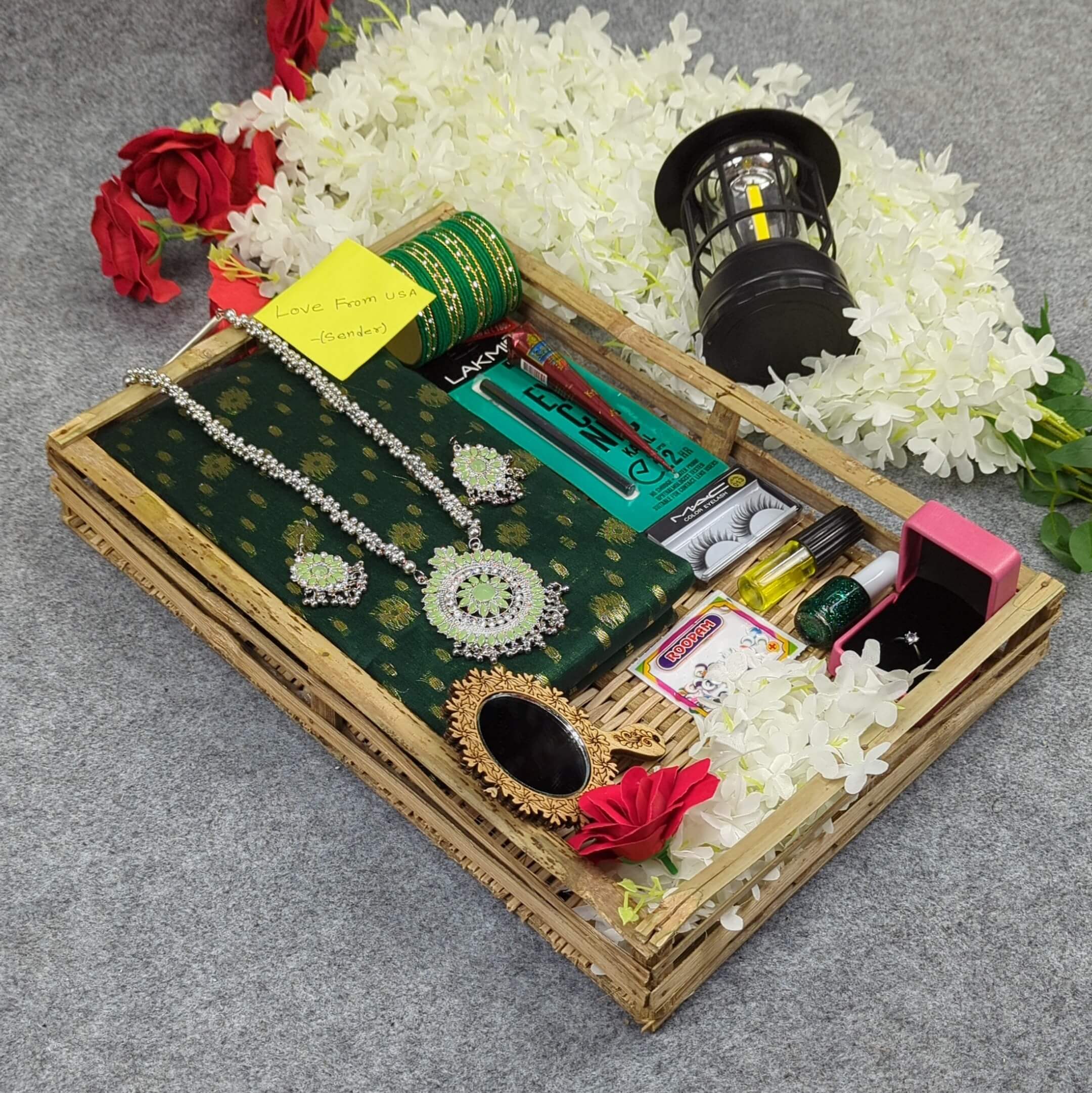 Premium Jamdani Saree Gift Combo